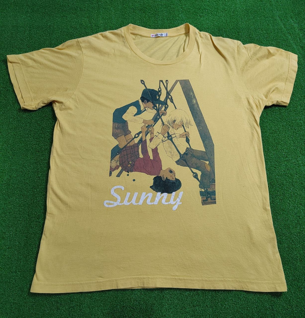 Anime × Cartoon Network × Japanese Brand Sunny Anime Mangga Uniqlo our Heavenly Kings"/ Evangelion Size US L / EU 52-54 / 3 - 6 Thumbnail