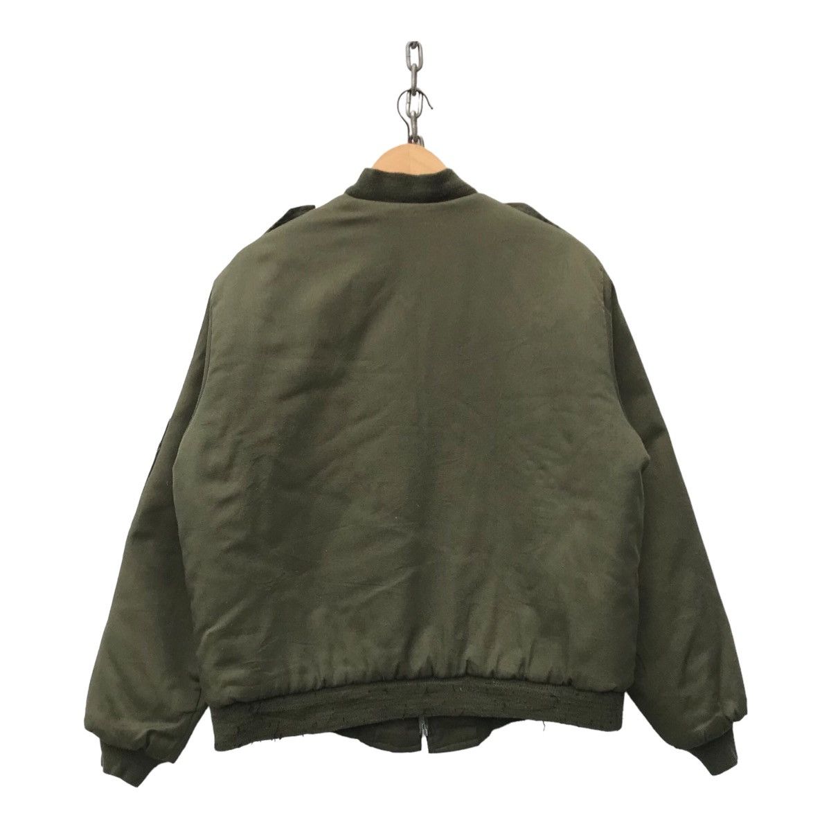 Vintage Vintage US Army Military Simco Zipper Bomber Jacket Size US L / EU 52-54 / 3 - 8 Thumbnail