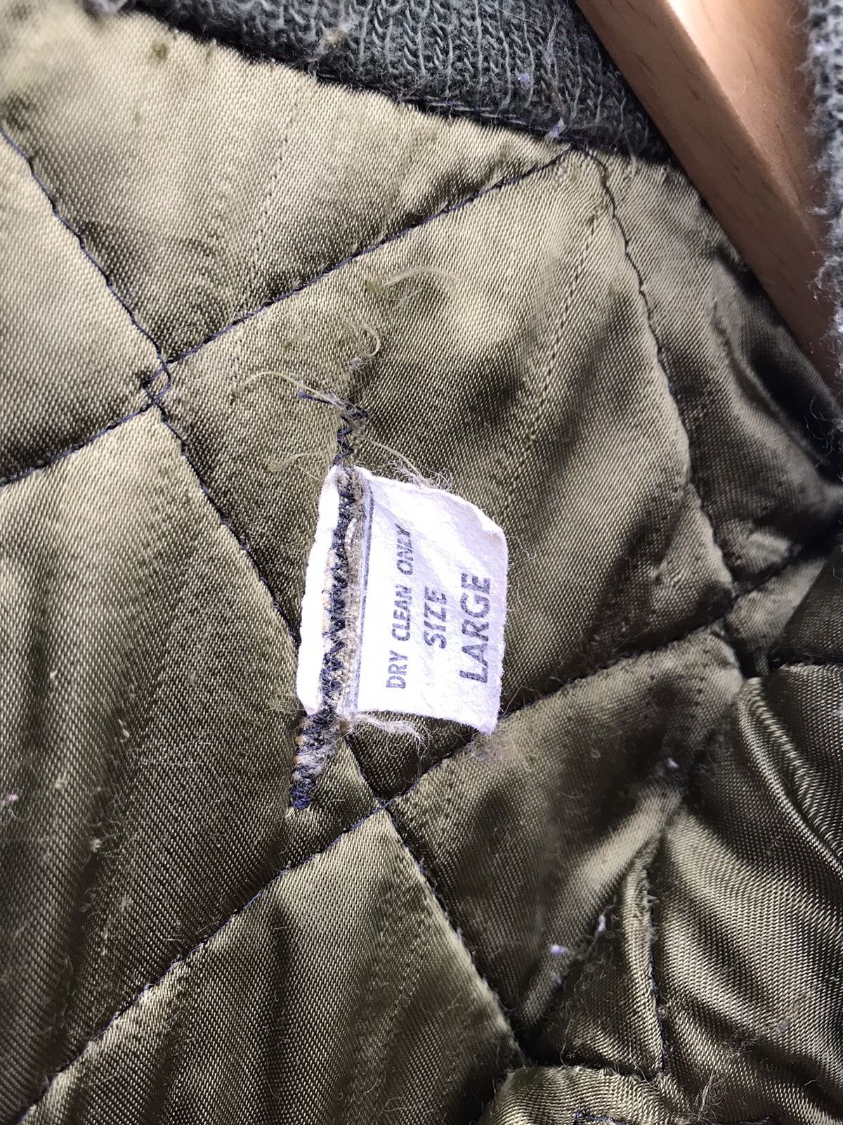 Vintage Vintage US Army Military Simco Zipper Bomber Jacket Size US L / EU 52-54 / 3 - 3 Thumbnail