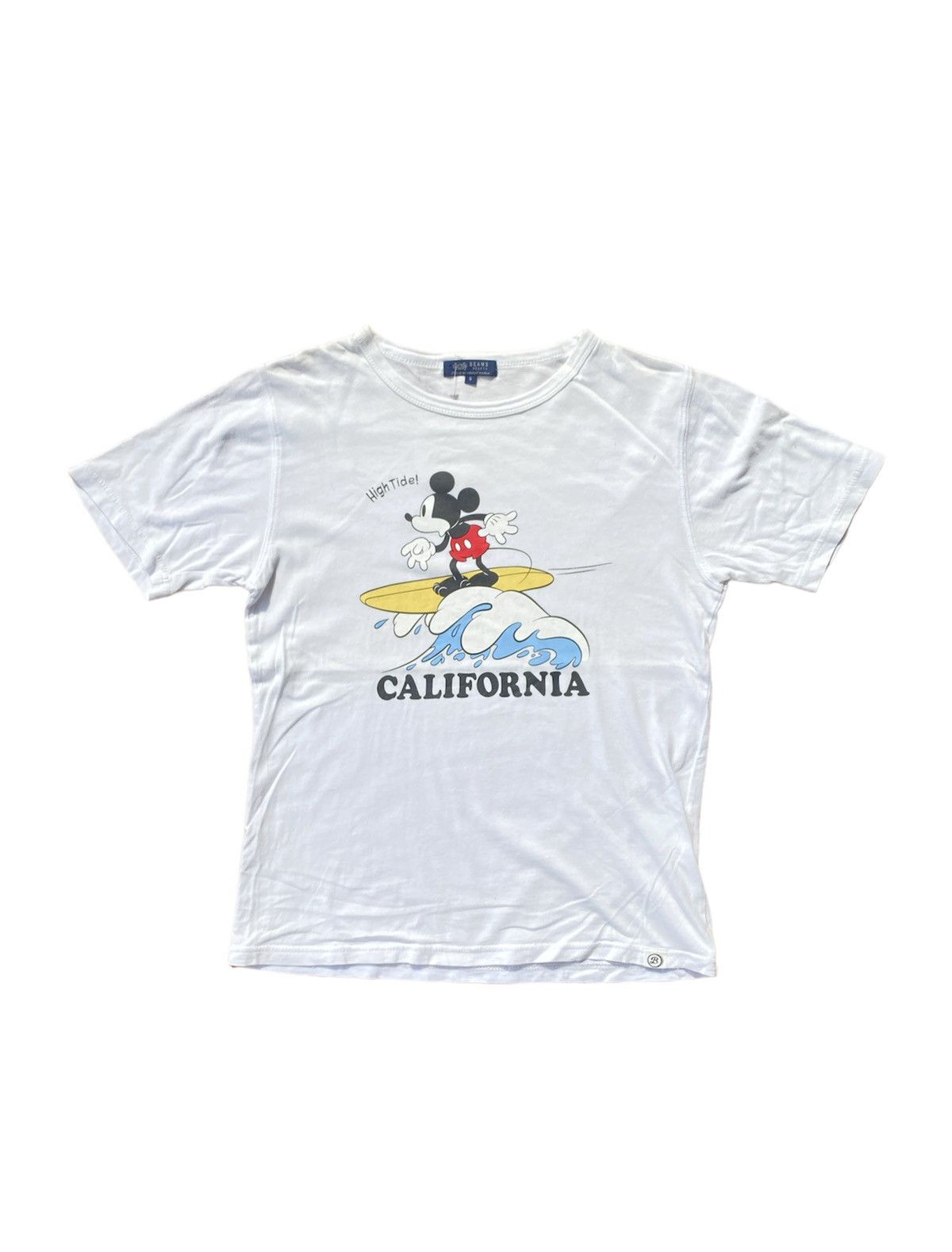 Beams Plus × Mickey Mouse × Vintage Vintage 90s Beams Mickey California Art Japanese Brand Size US S / EU 44-46 / 1 - 1 Thumbnail