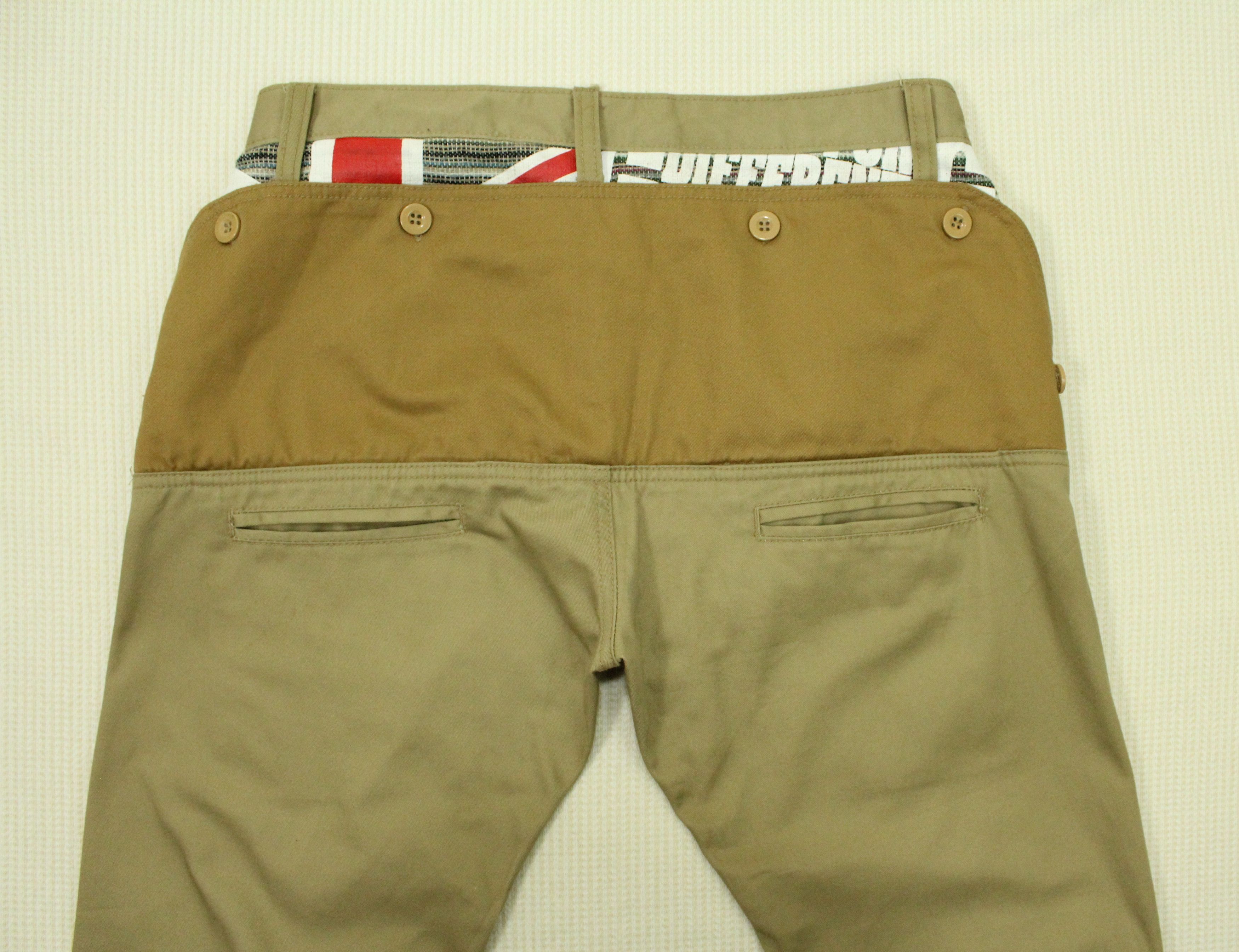 Japanese Brand FULL GLOW Pants Punk Seditionaries Pants UK Flag Size US 33 - 8 Thumbnail
