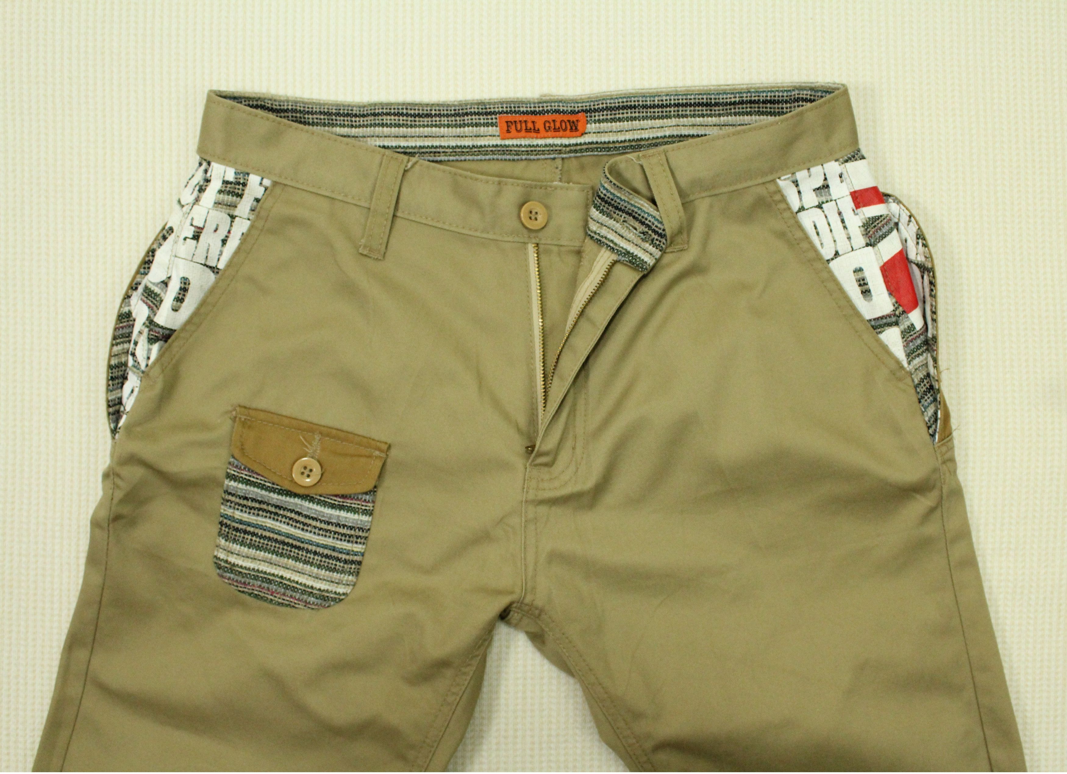 Japanese Brand FULL GLOW Pants Punk Seditionaries Pants UK Flag Size US 33 - 6 Thumbnail