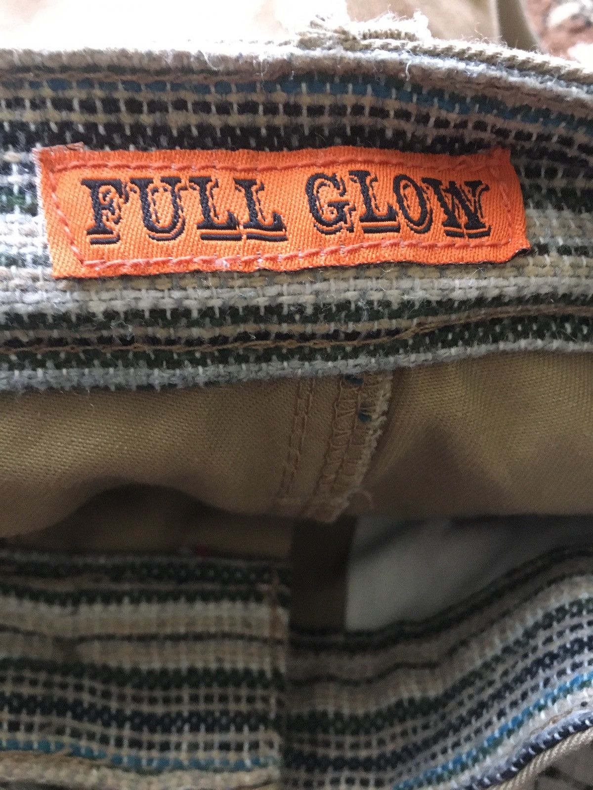 Japanese Brand FULL GLOW Pants Punk Seditionaries Pants UK Flag Size US 33 - 15 Thumbnail