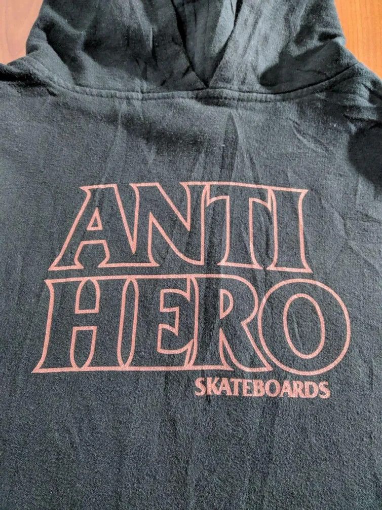 Antihero × Vintage Anti Hero Skateboards Vintage Big Logo Fully Zip Sweatshirt Size US L / EU 52-54 / 3 - 1 Thumbnail