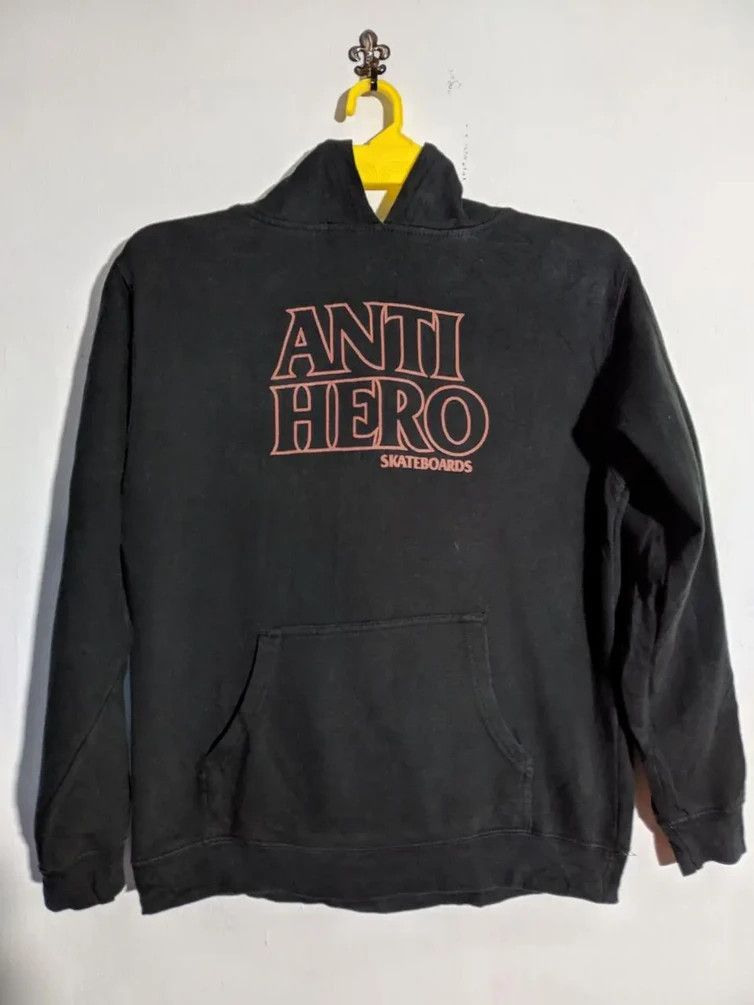 Antihero × Vintage Anti Hero Skateboards Vintage Big Logo Fully Zip Sweatshirt Size US L / EU 52-54 / 3 - 2 Thumbnail