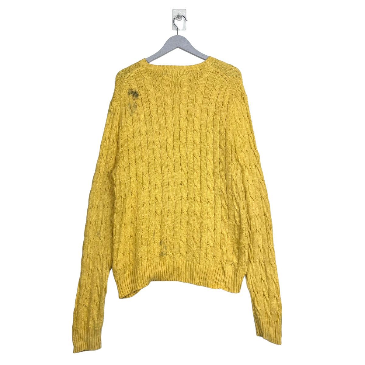Polo Ralph Lauren × Vintage 💥 POLO RL KNIT LOOSE SLEEVE CREWNECK SWEATSHIRT Size US L / EU 52-54 / 3 - 8 Thumbnail
