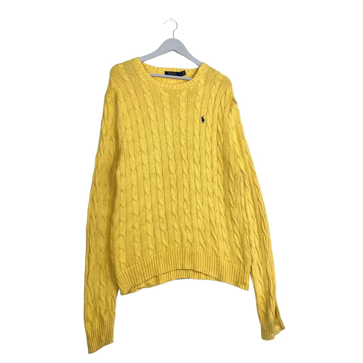 Polo Ralph Lauren × Vintage 💥 POLO RL KNIT LOOSE SLEEVE CREWNECK SWEATSHIRT Size US L / EU 52-54 / 3 - 3 Thumbnail