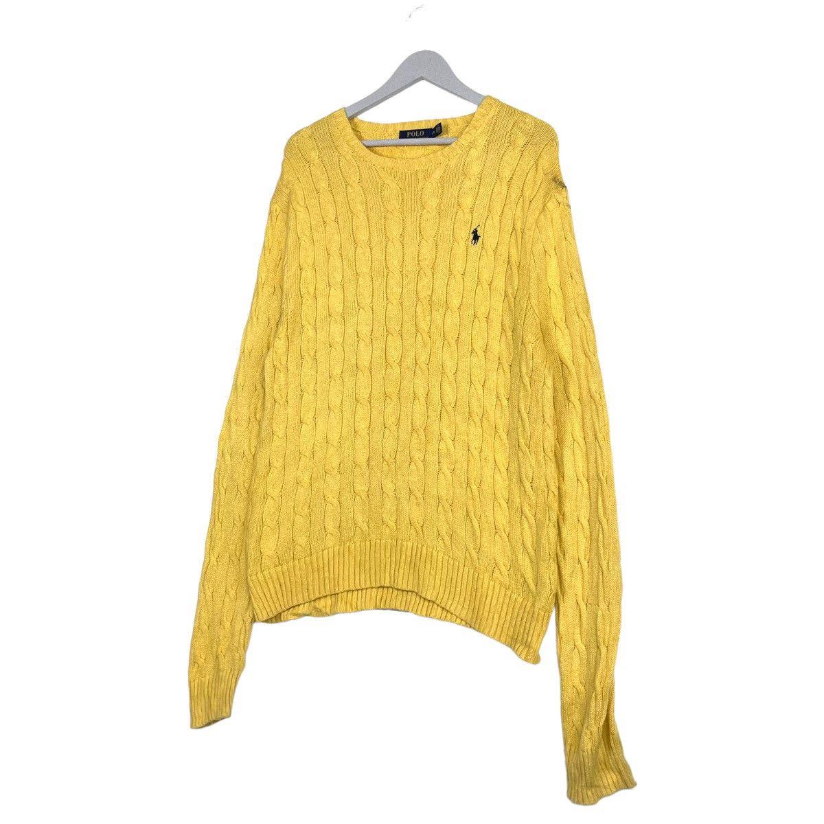 Polo Ralph Lauren × Vintage 💥 POLO RL KNIT LOOSE SLEEVE CREWNECK SWEATSHIRT Size US L / EU 52-54 / 3 - 2 Thumbnail