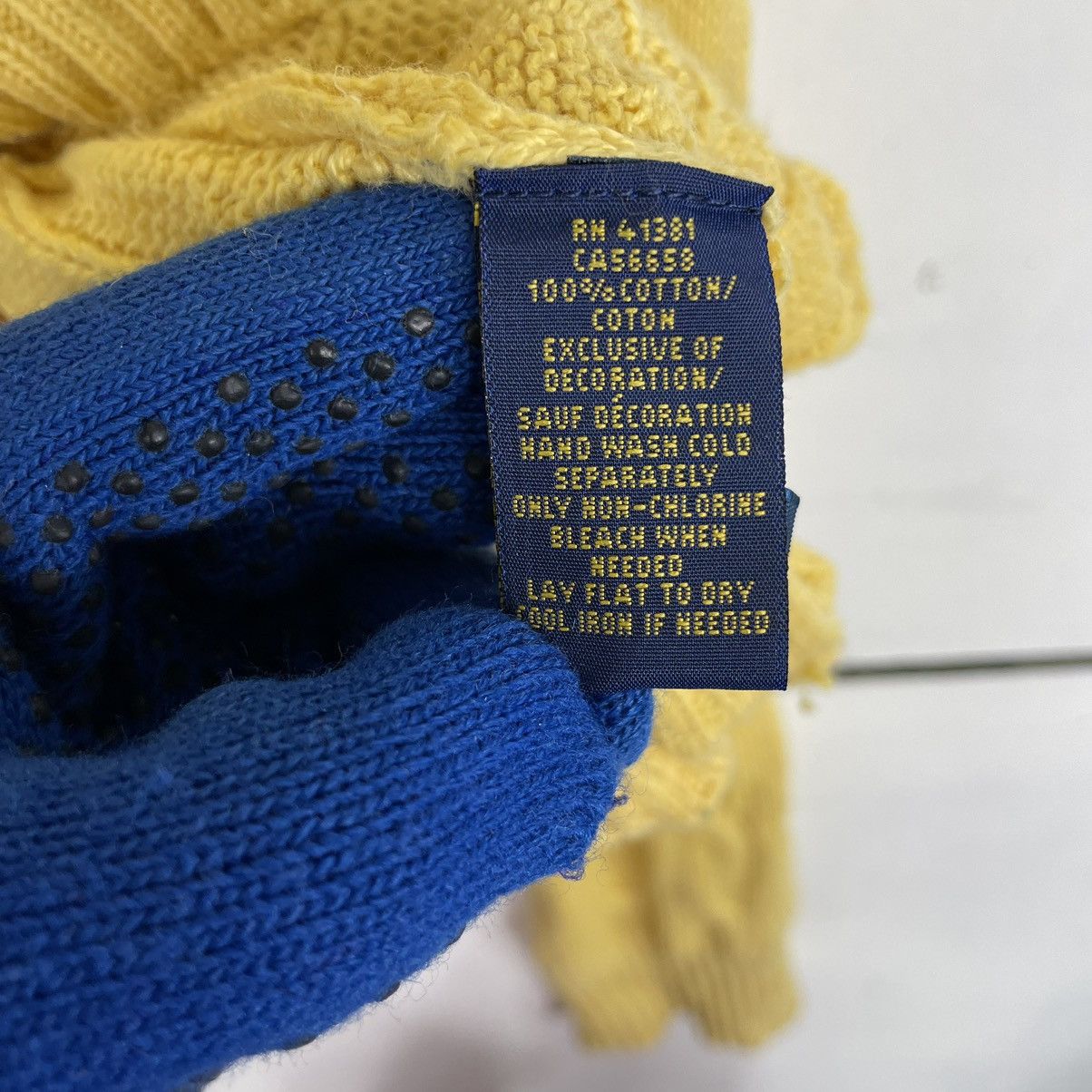 Polo Ralph Lauren × Vintage 💥 POLO RL KNIT LOOSE SLEEVE CREWNECK SWEATSHIRT Size US L / EU 52-54 / 3 - 9 Thumbnail