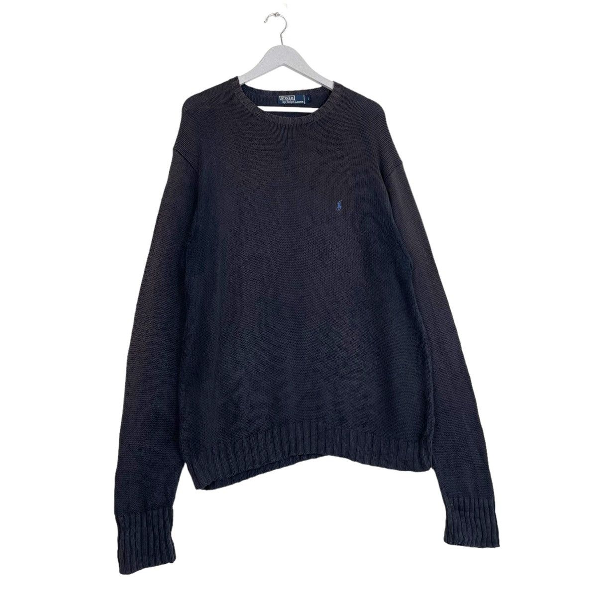 Polo Ralph Lauren × Vintage 💥POLO RL KNIT BAGGY SWEATER LOOSE SLEEVE STYLE Size US L / EU 52-54 / 3 - 3 Thumbnail