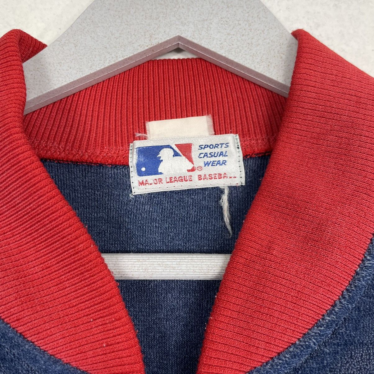 New York Yankees × Vintage 💥70s NY YANKEES MLB VELVET ZIPPER SWEATER Size US S / EU 44-46 / 1 - 9 Thumbnail