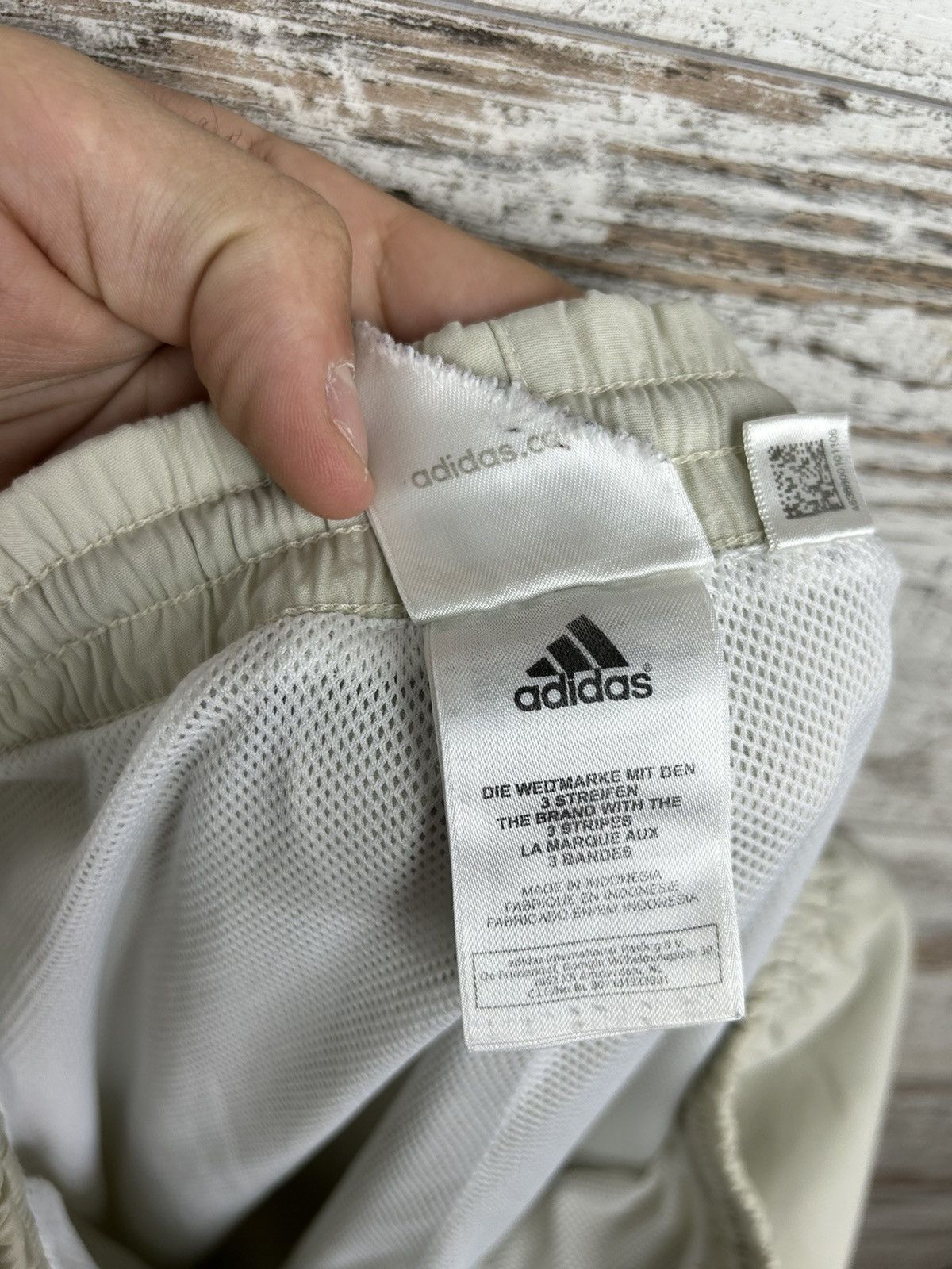 Adidas × Vintage Mens Vintage Adidas Stripes Sweatpants joggers drill pants Size US 32 / EU 48 - 18 Thumbnail