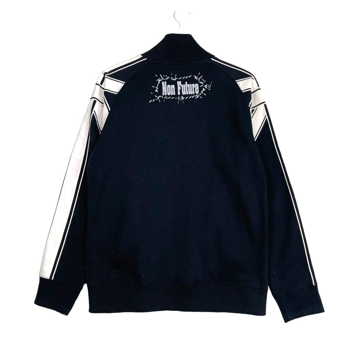 Hysteric Glamour × Japanese Brand × Seditionaries 💥PUNK ROCK JAPANESE MADNESS DESIGN ZIPPER SWEATER Size US M / EU 48-50 / 2 - 8 Thumbnail