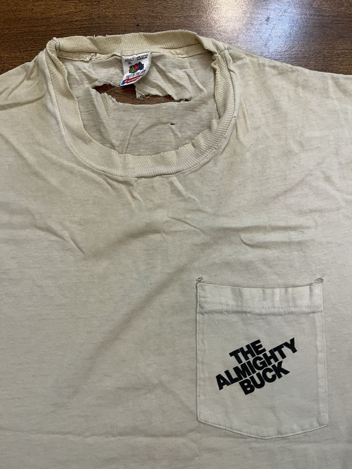 Vintage 90’s DKNY distressed tee