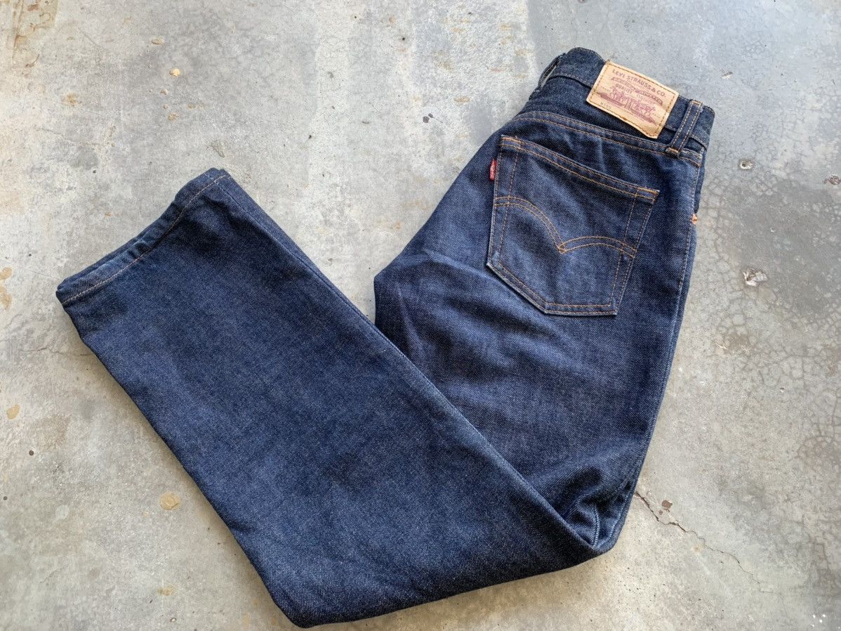 image of Vintage Levis Denim Pant in Blue Denim, Men's (Size 26)