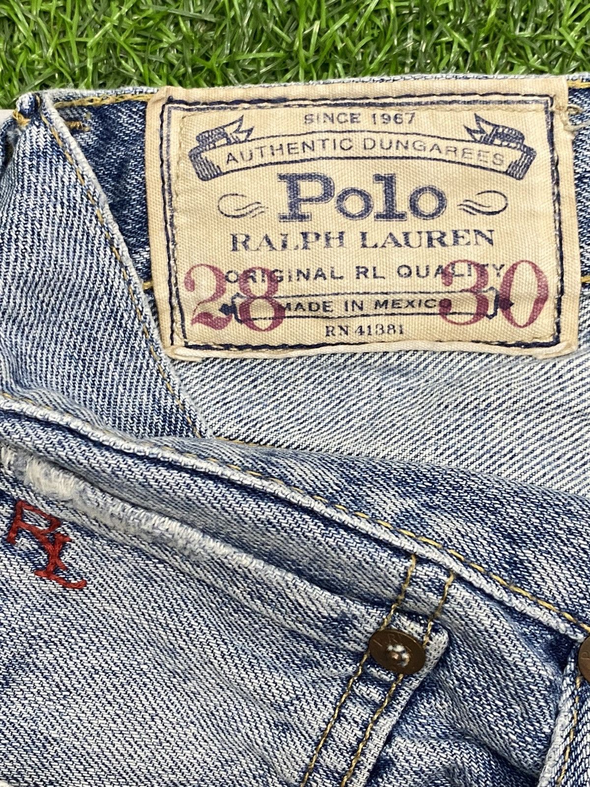 Polo Ralph Lauren Polo Ralph Lauren RL Denim Jeans Size US 31 - 8 Thumbnail