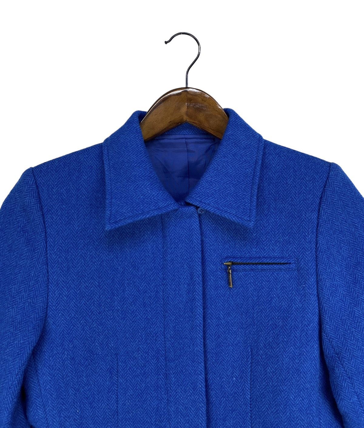 Burberry Vintage Burberrys Blue Jacket Size ONE SIZE - 3 Thumbnail