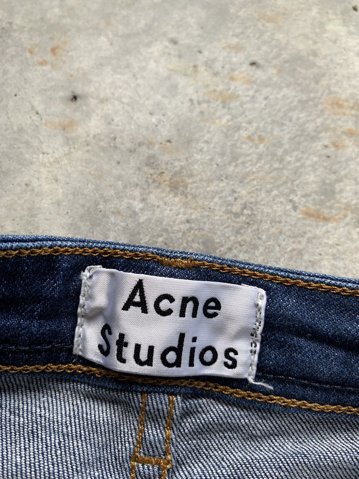 Acne Studios Vintage Acne Studios Skinny Fit Denim Pant Size US 26 / EU 42 - 4 Thumbnail