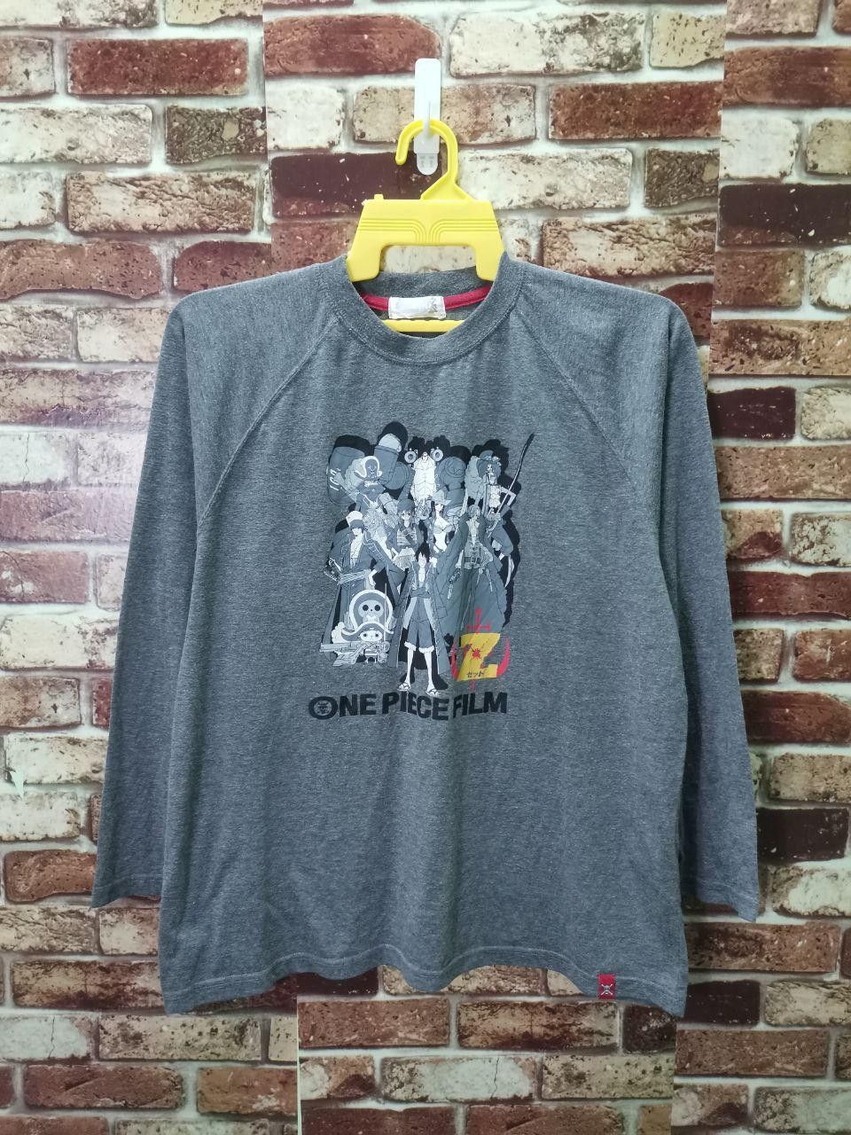 Anime × Cartoon Network × One Piece One Piece Film: Z Crewneck Luffy / Evangelion/ Hunter Size US L / EU 52-54 / 3 - 2 Thumbnail