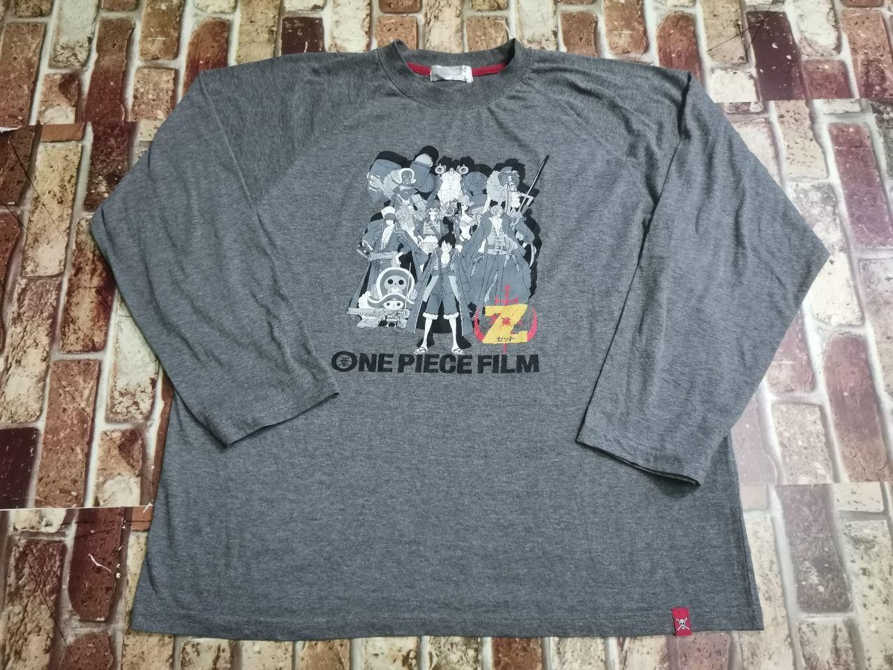 Anime × Cartoon Network × One Piece One Piece Film: Z Crewneck Luffy / Evangelion/ Hunter Size US L / EU 52-54 / 3 - 7 Thumbnail