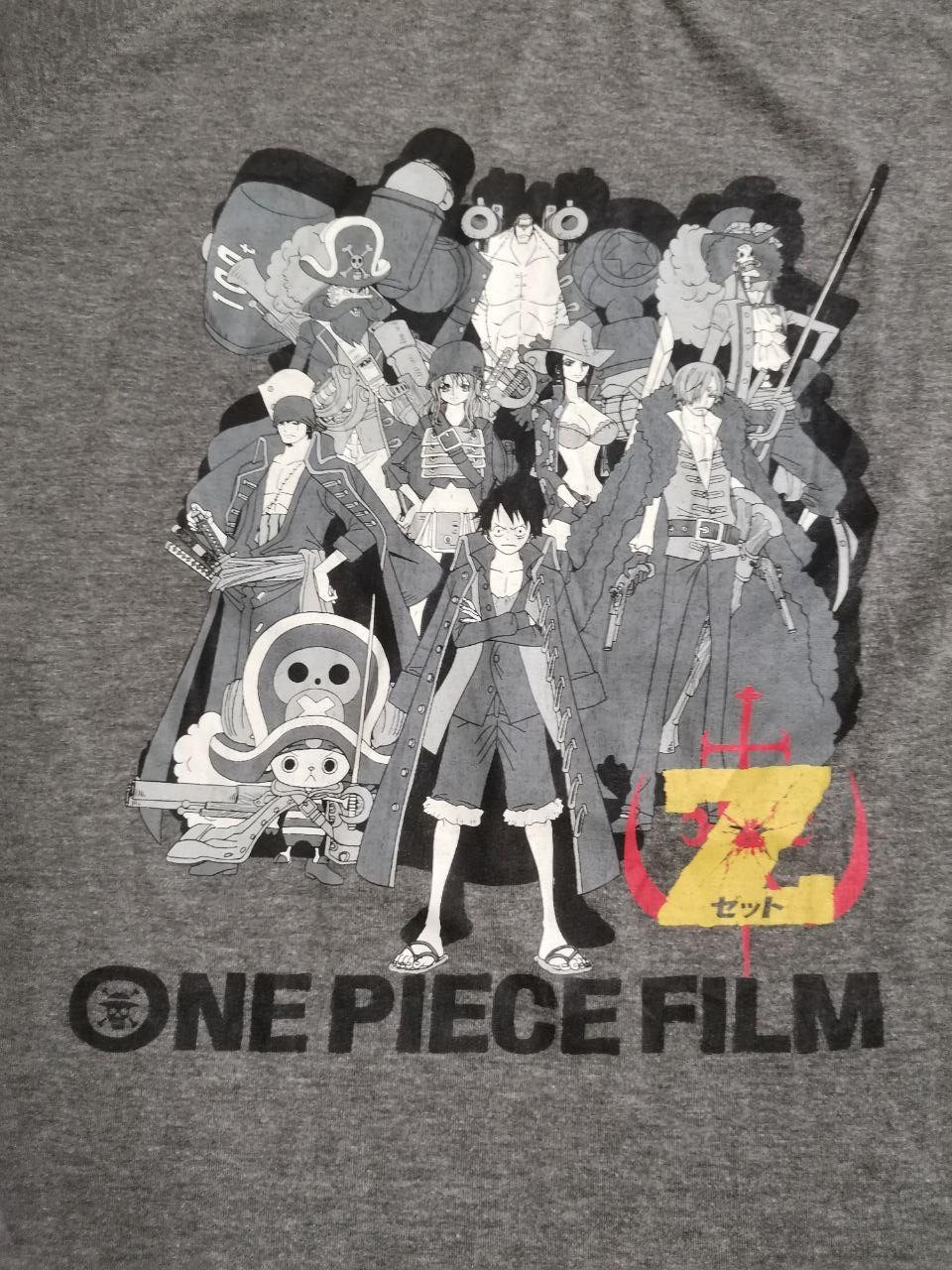 Anime × Cartoon Network × One Piece One Piece Film: Z Crewneck Luffy / Evangelion/ Hunter Size US L / EU 52-54 / 3 - 1 Thumbnail