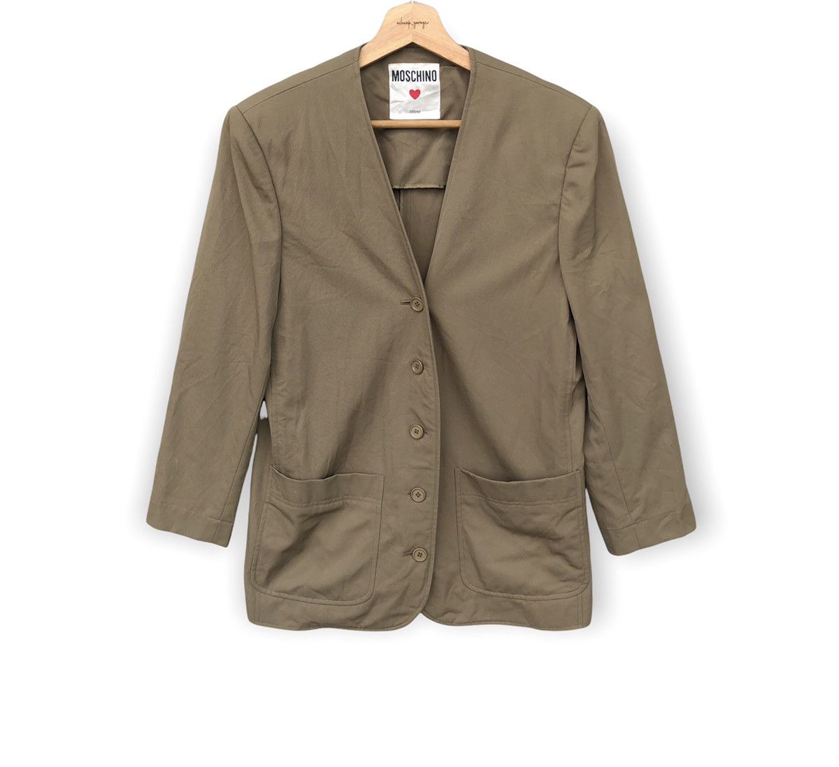 Moschino Army Green Light Jacket/Cardigan