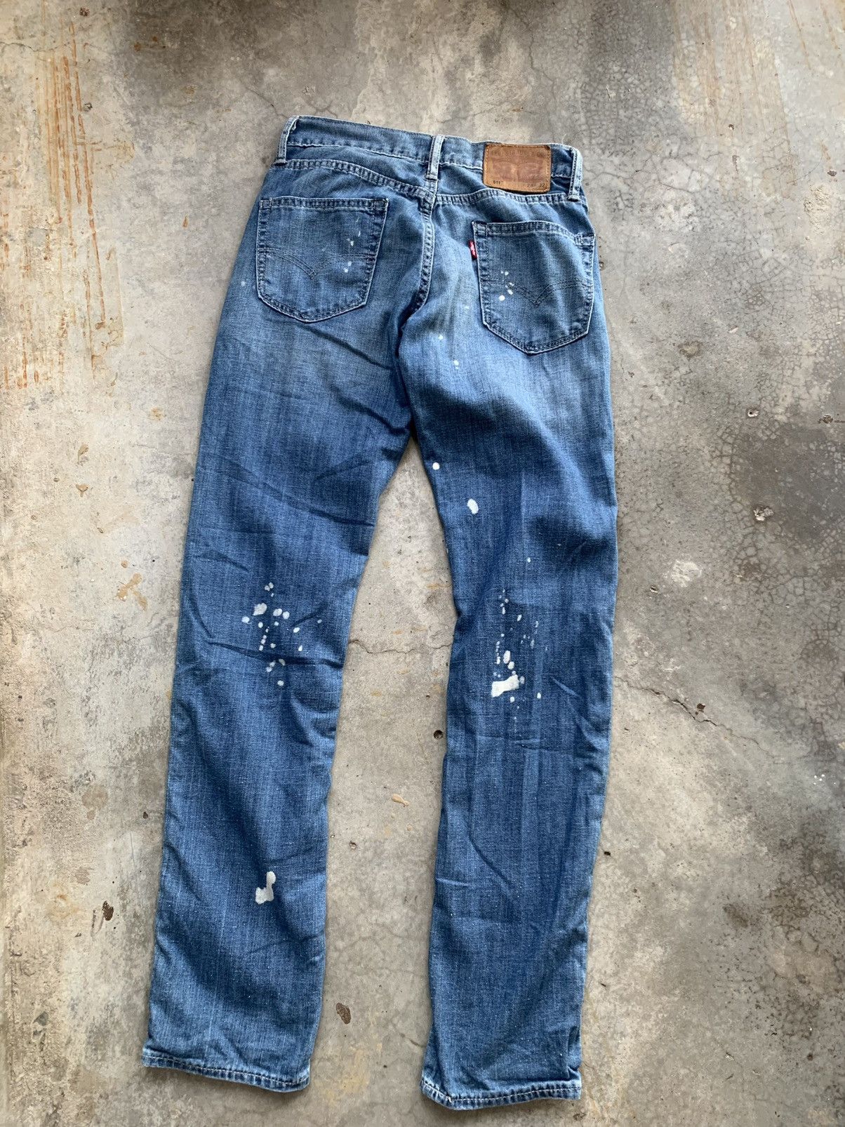 Levi's Vintage Levis splash Paint Soft Denim Pant Size US 28 / EU 44 - 3 Thumbnail