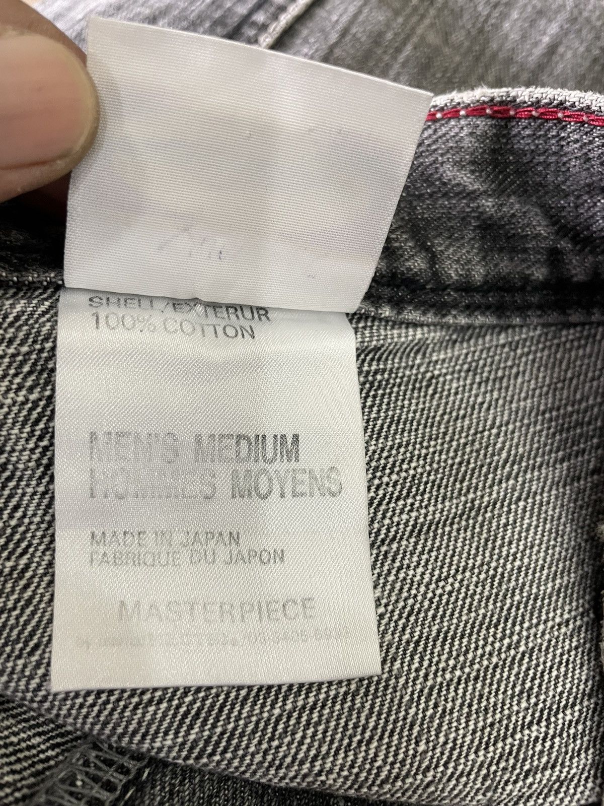 MasterPiece MasterPiece Baggy Jeans Made In Japan Size US 30 / EU 46 - 23 Thumbnail