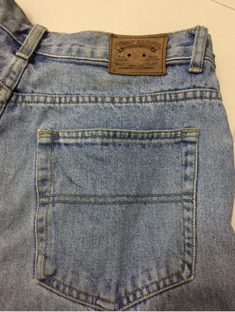 Tommy Hilfiger Vintage 90s Tommy hillfiger denim baggy jeans Size US 32 / EU 48 - 4 Thumbnail