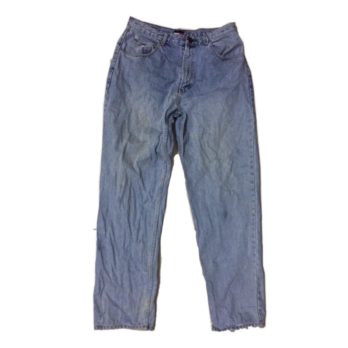 Tommy Hilfiger Vintage 90s Tommy hillfiger denim baggy jeans Size US 32 / EU 48 - 1 Thumbnail