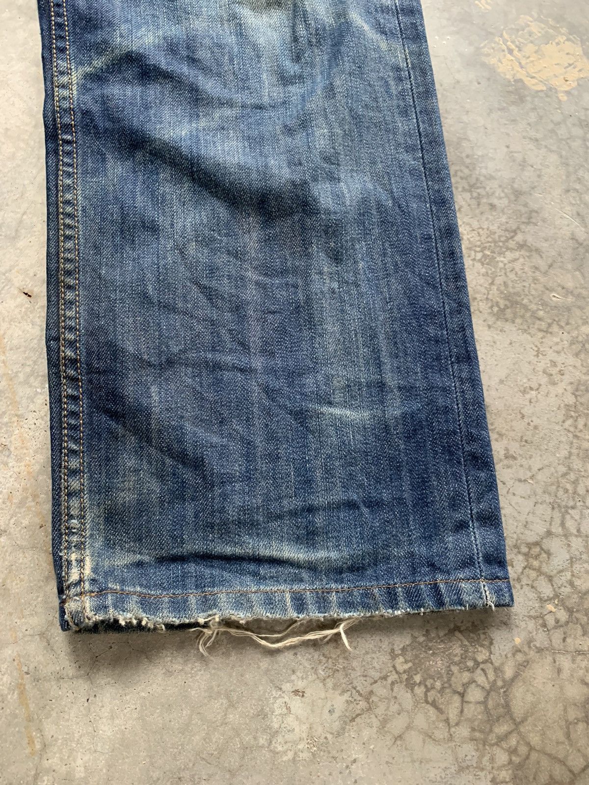 Levi's Vintage Distressed Levis Loose Straight baggy Denim Pant Size US 32 / EU 48 - 4 Thumbnail