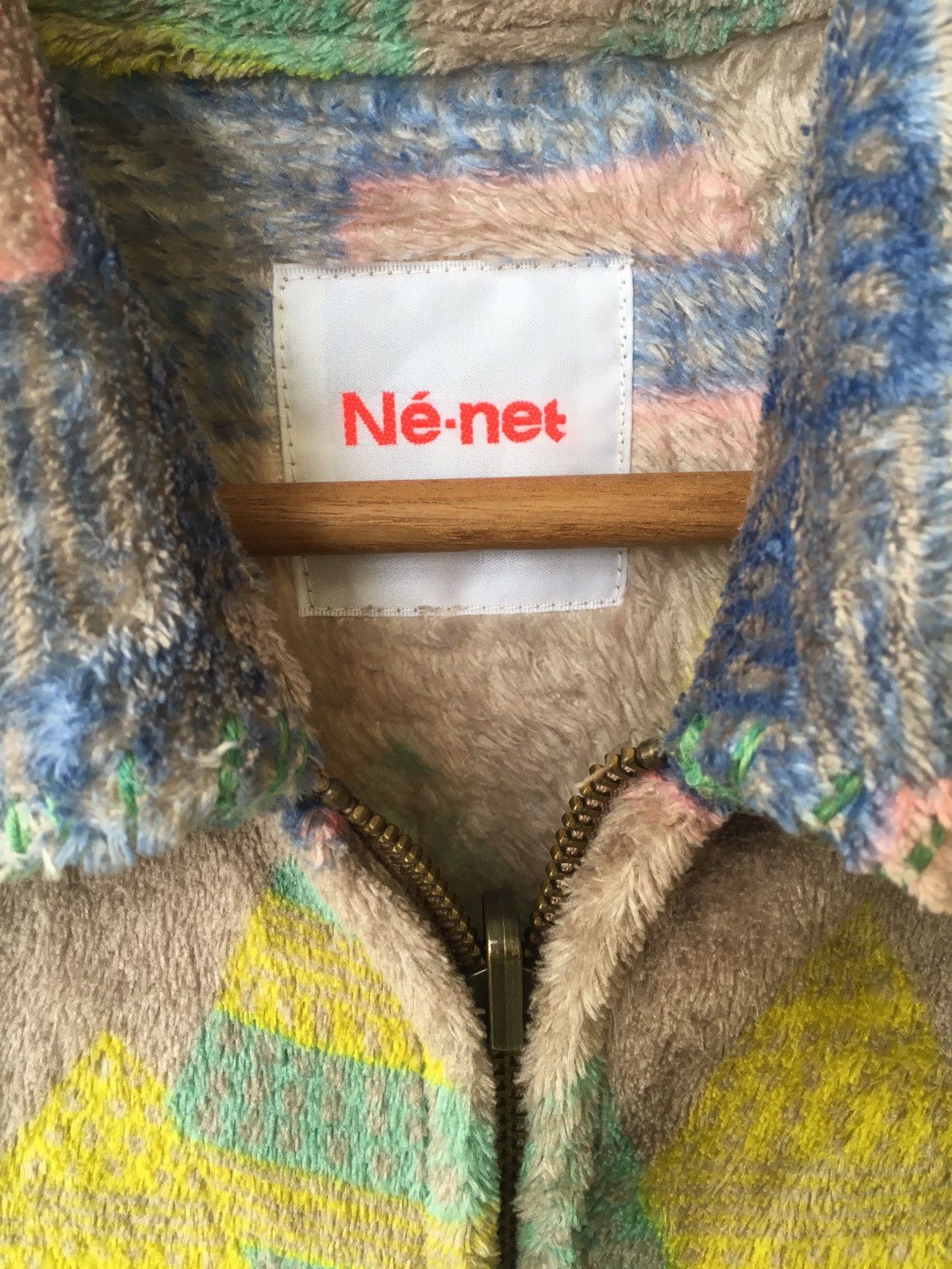 Issey Miyake 💎 STEALS 💎 Ne-net by Issey Miyake Fleece Jacket Size S / US 4 / IT 40 - 3 Thumbnail
