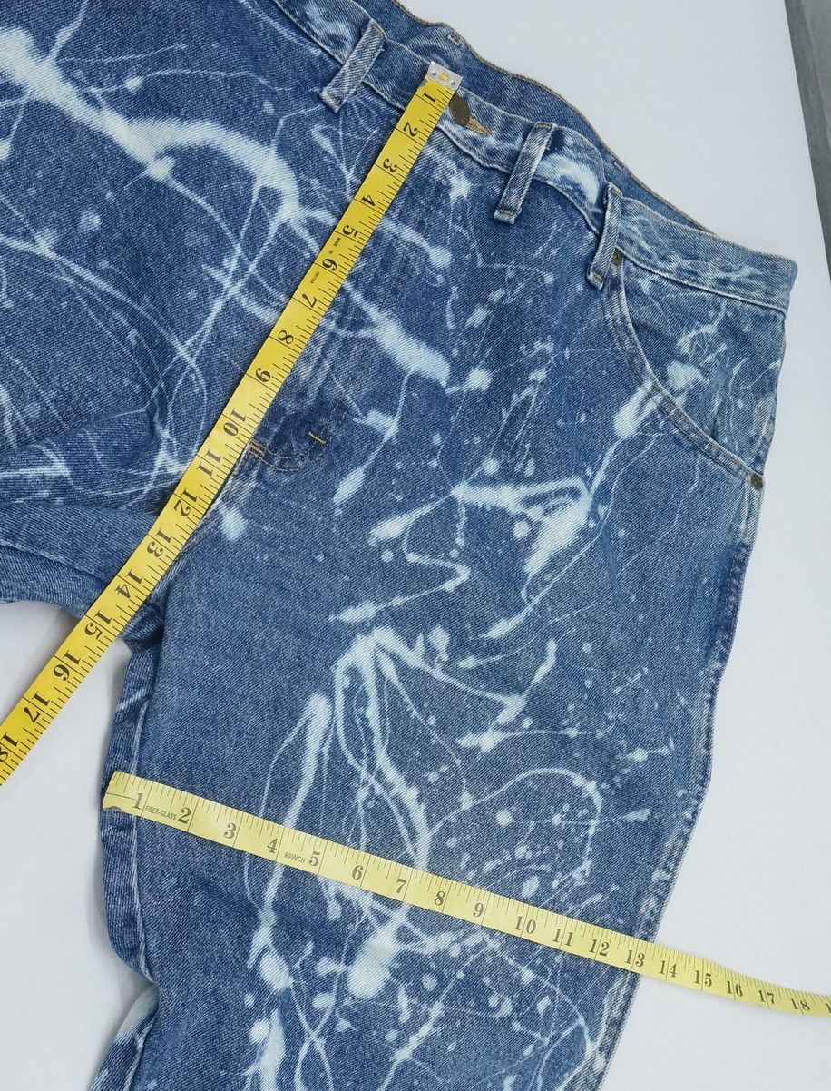 Wrangler Rare Abstract Bleached Wrangler Big Tall Regular Denim Size US 44 / EU 60 - 8 Thumbnail