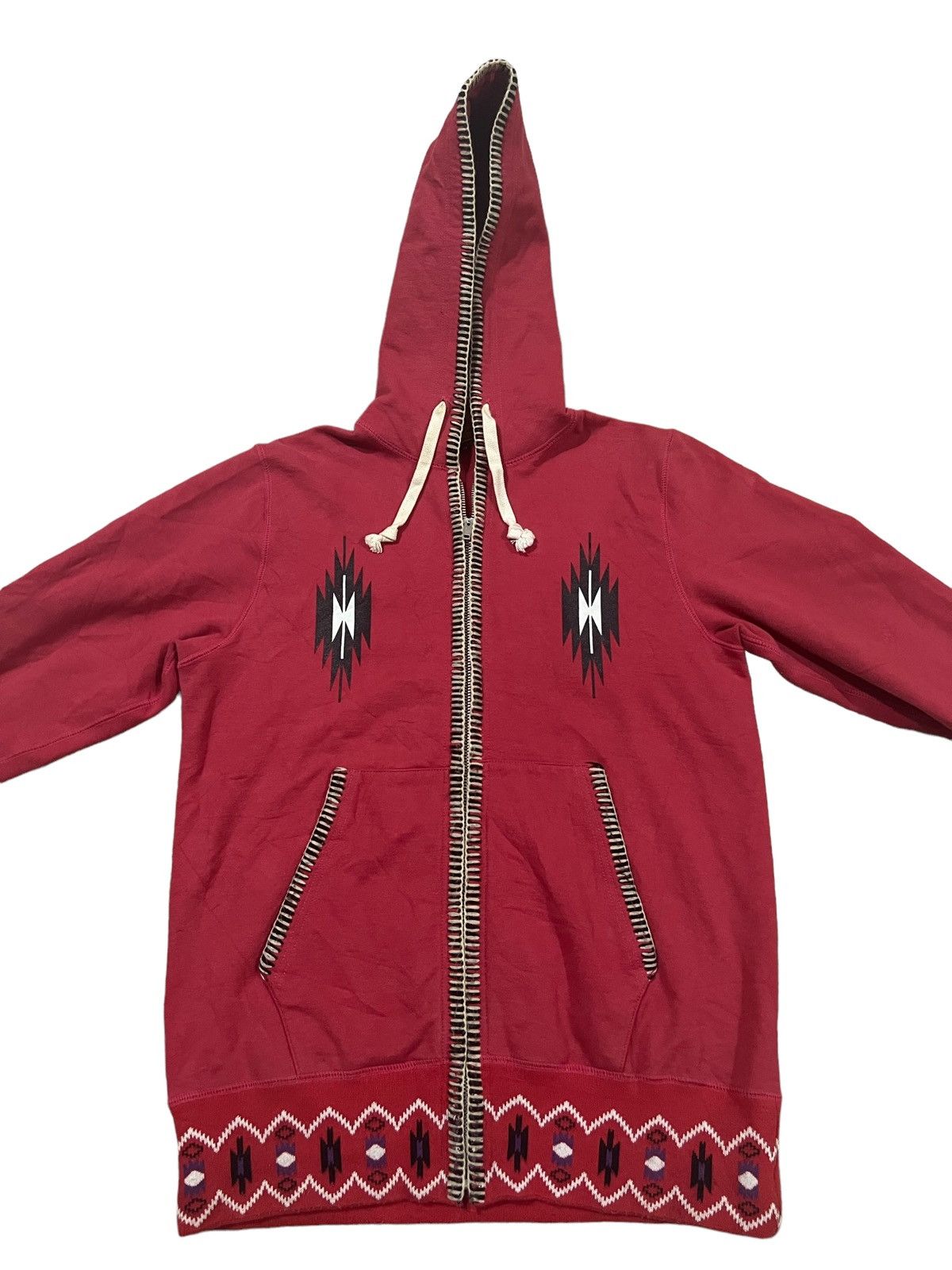 Indian Motorcycle GRAIL🔥Indian Motorcycle Navajo Chimayo Native Zip Hoodie Size US M / EU 48-50 / 2 - 3 Thumbnail