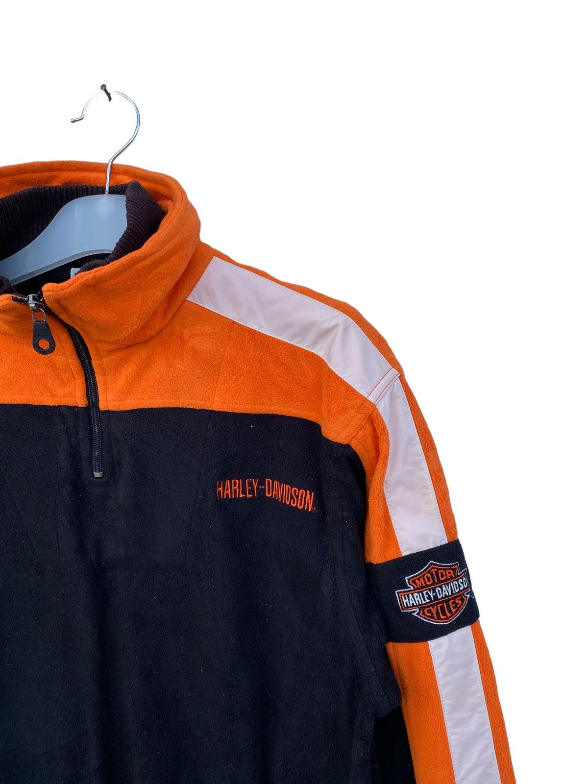 Harley Davidson Vintage Gorpcore Harley Davidson Fleece Jacket Size US S / EU 44-46 / 1 - 5 Thumbnail