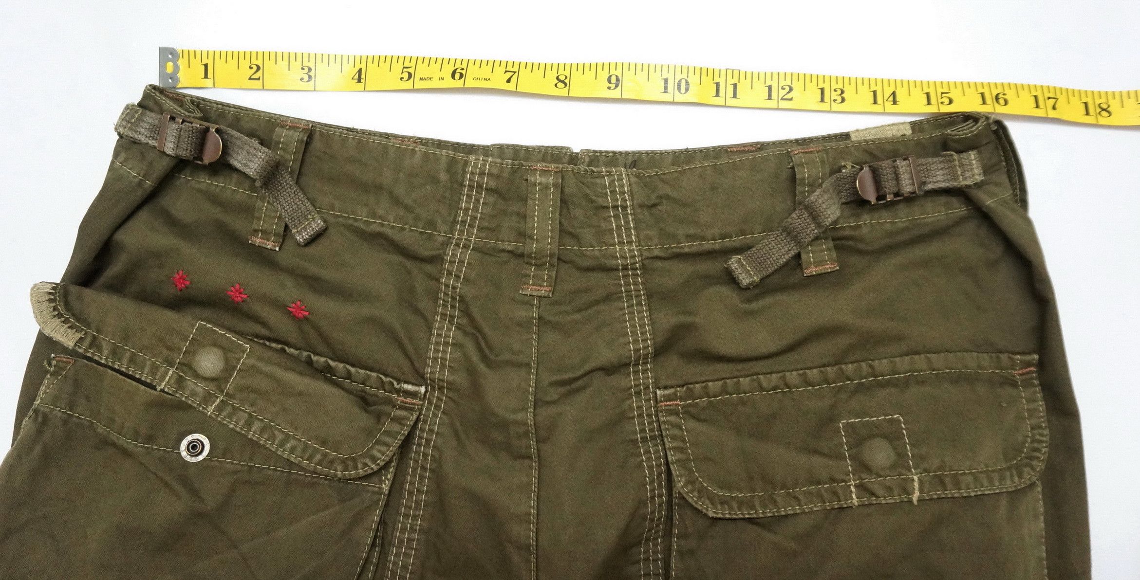Other Fire! Japanese Bondage Military Cargo Pants Size US 35 - 17 Thumbnail