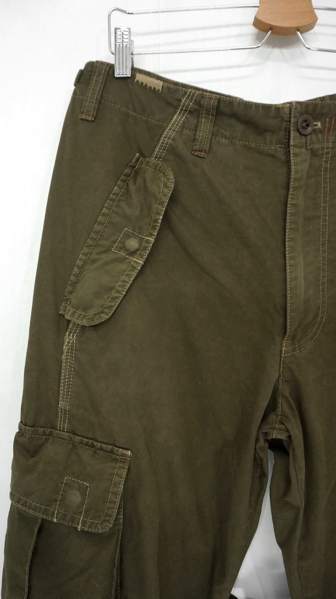 Other Fire! Japanese Bondage Military Cargo Pants Size US 35 - 6 Thumbnail