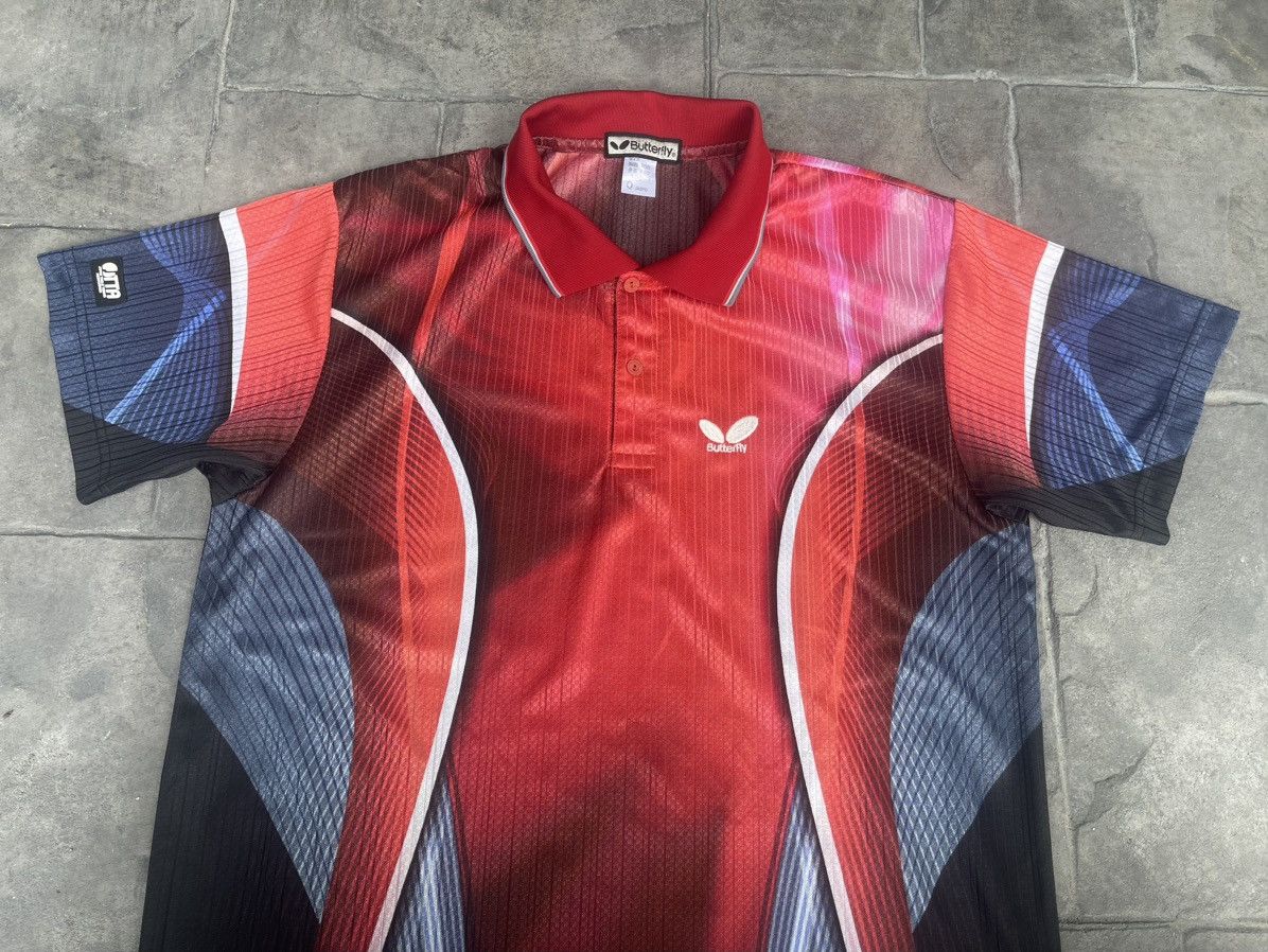 Japanese Brand JAPAN MADE BUTTERFLY Japan Tabble Tennis Asaociation JTTA Size US L / EU 52-54 / 3 - 2 Thumbnail