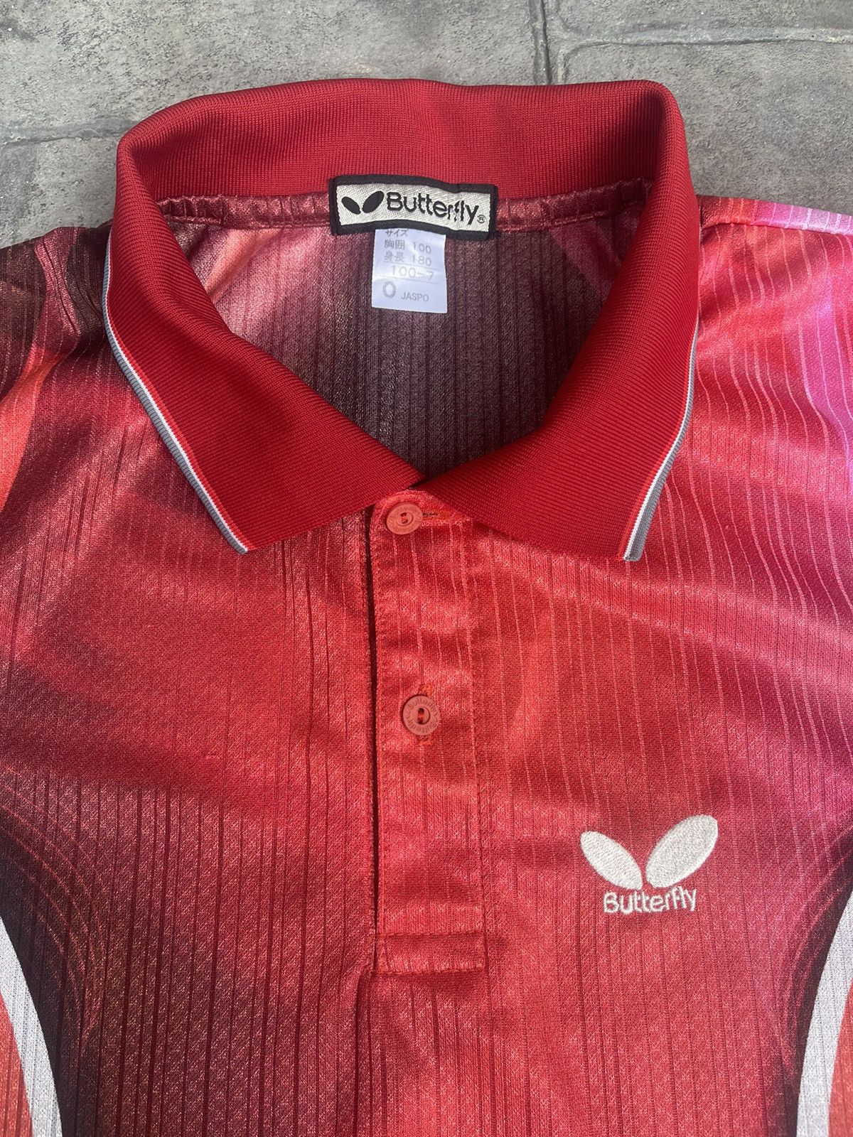 Japanese Brand JAPAN MADE BUTTERFLY Japan Tabble Tennis Asaociation JTTA Size US L / EU 52-54 / 3 - 4 Thumbnail