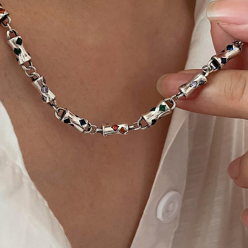 Jewelry Clavicle Chain Necklace Size ONE SIZE - 3 Thumbnail