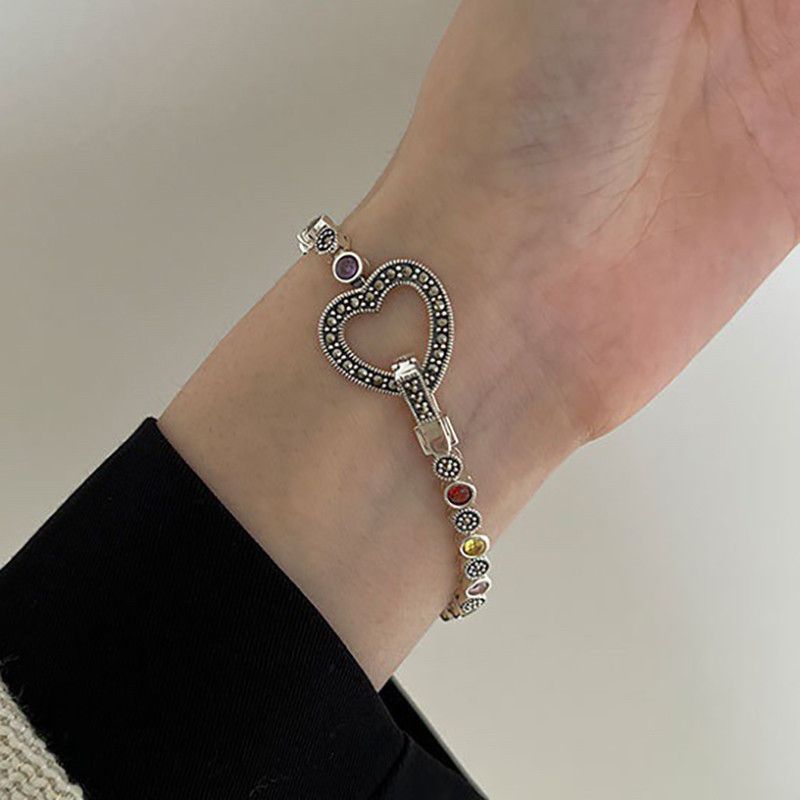 Jewelry Creative Multicolor Zircon Bracelets Size ONE SIZE - 3 Thumbnail