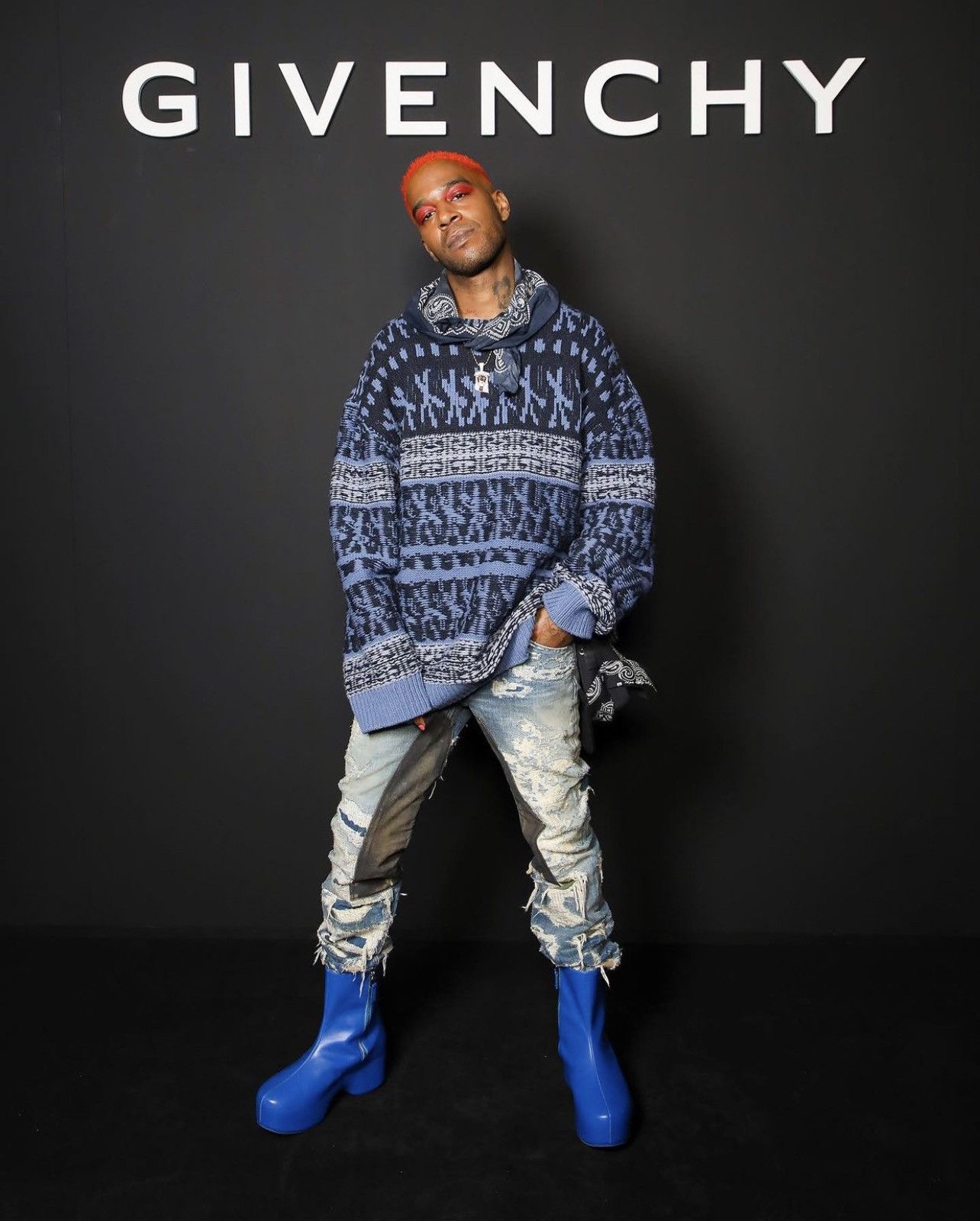 Givenchy Givenchy Matthew Williams Jeans In Destroyed Denim Moleskin Size US 34 / EU 50 - 15 Thumbnail