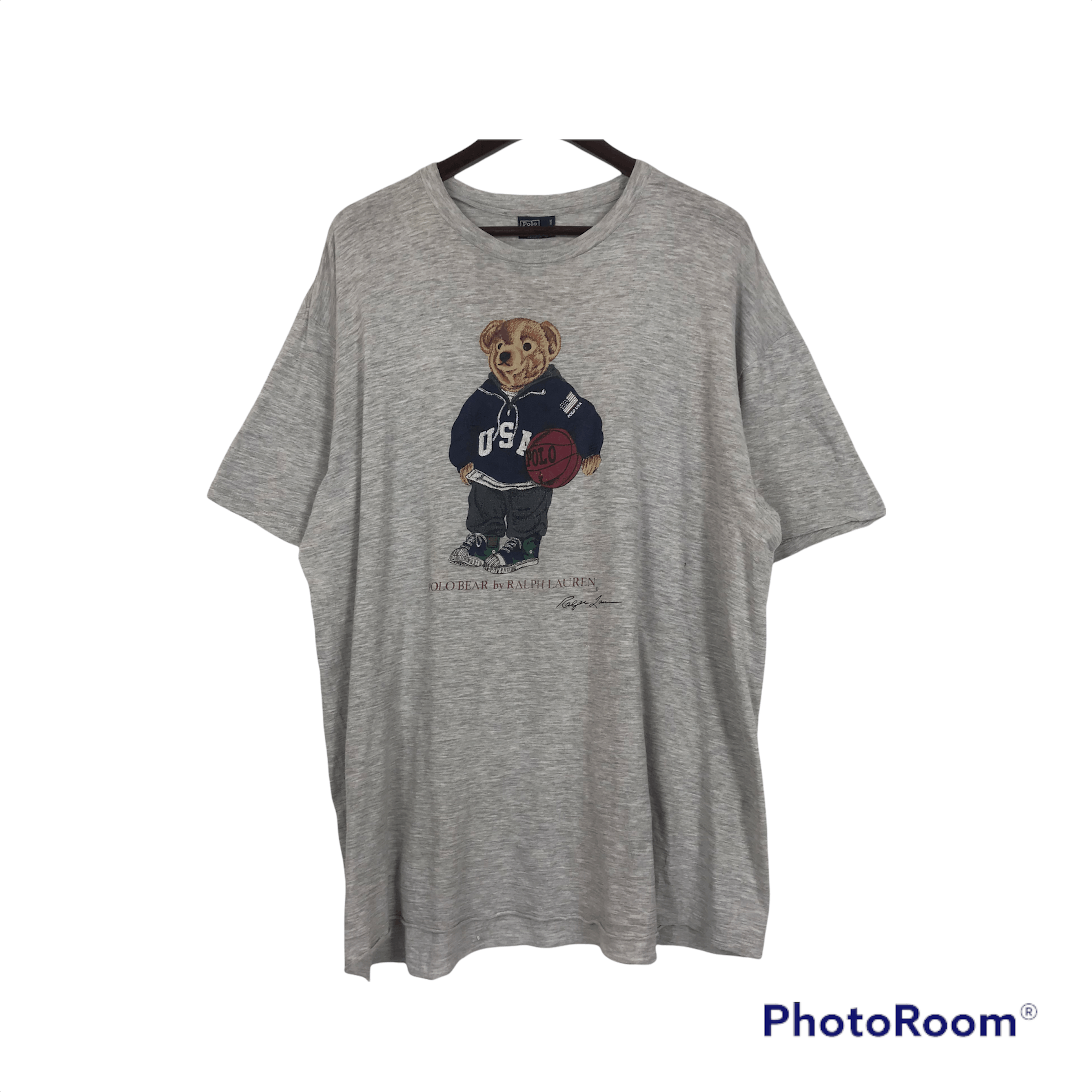 Polo Ralph Lauren × Vintage 💣OFFER 90’s Vtg POLO RALPH LAUREN BEAR Design T-shirt Size US L / EU 52-54 / 3 - 1 Thumbnail