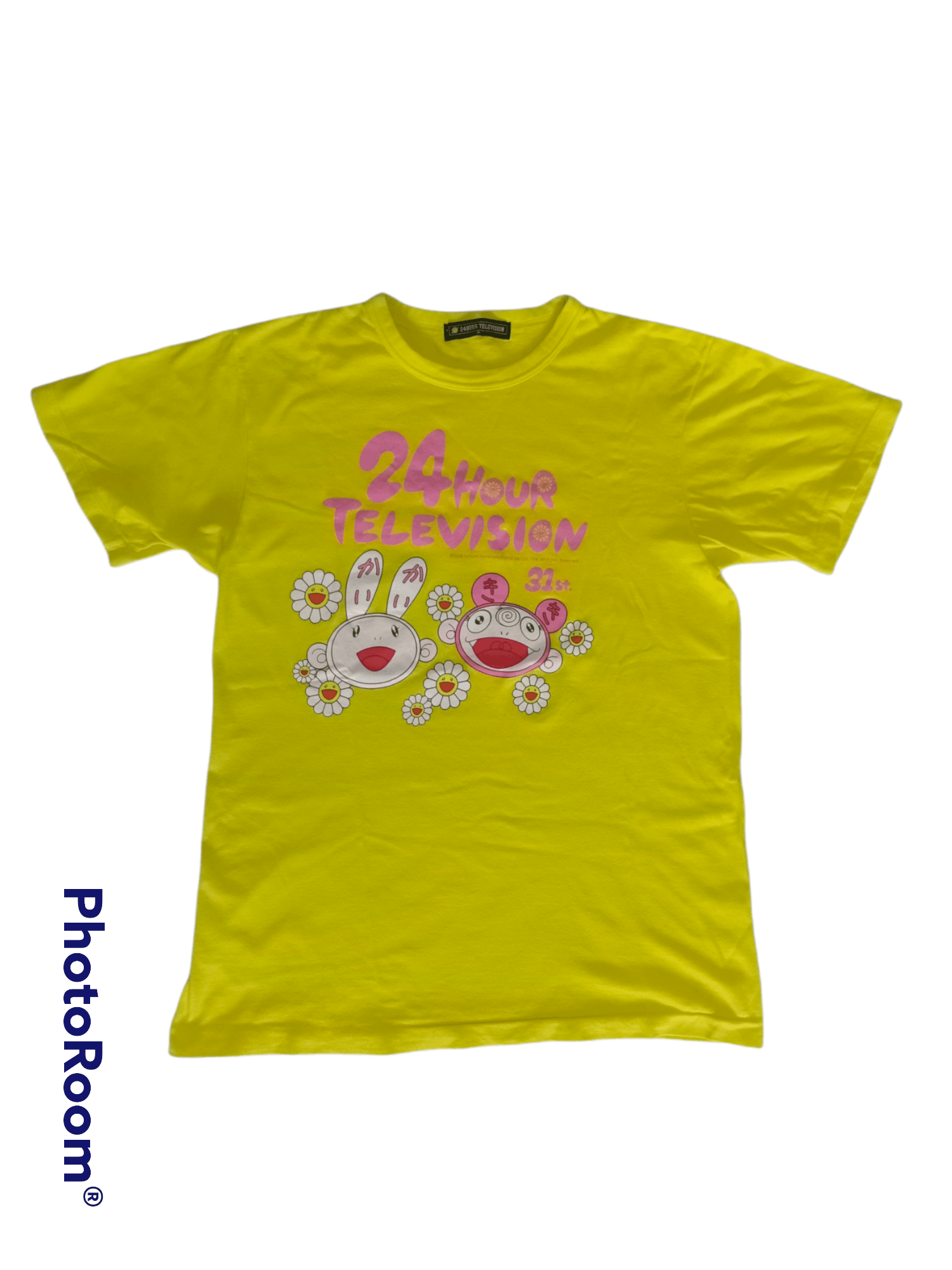 Takashi Murakami Vtg Takashi Murakami x 24 Hours Tee Size US M / EU 48-50 / 2 - 2 Thumbnail