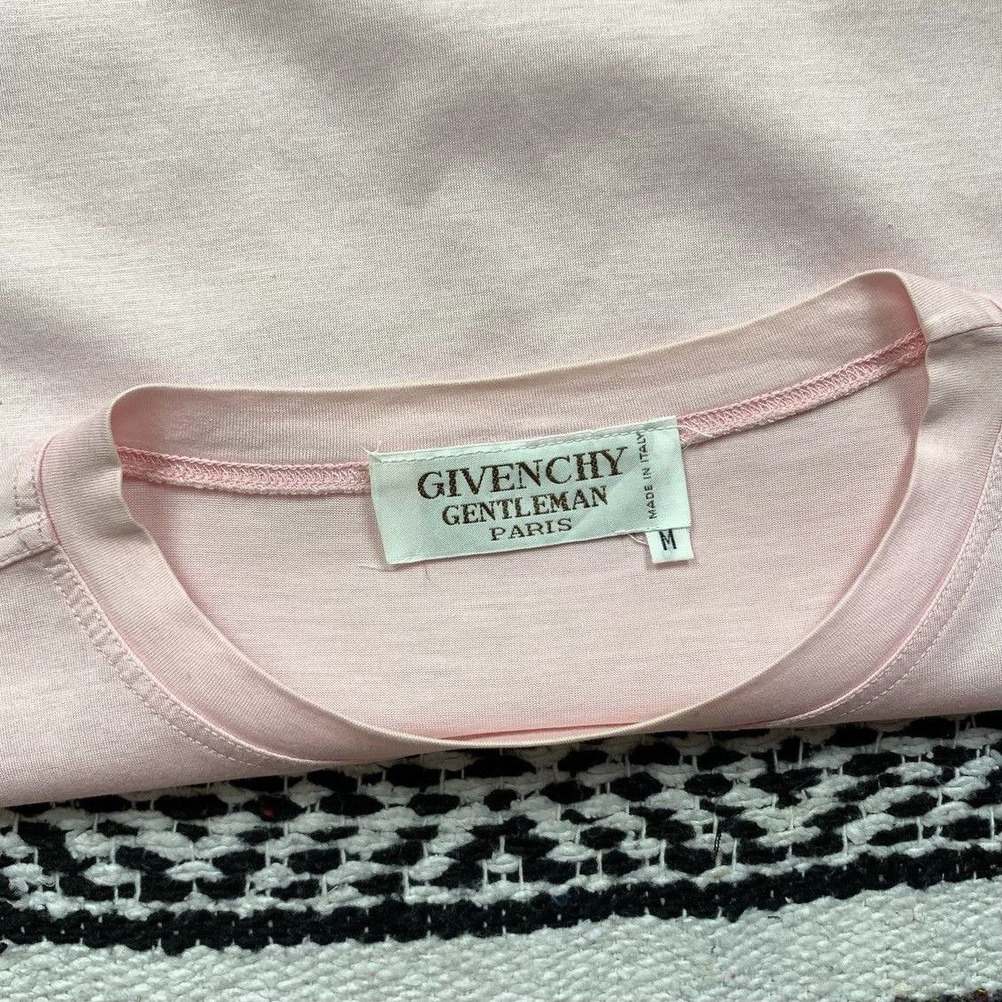Givenchy Vintage 90s Givenchy Gentleman Paris Tee Embroidery Givenchy Size US M / EU 48-50 / 2 - 10 Thumbnail
