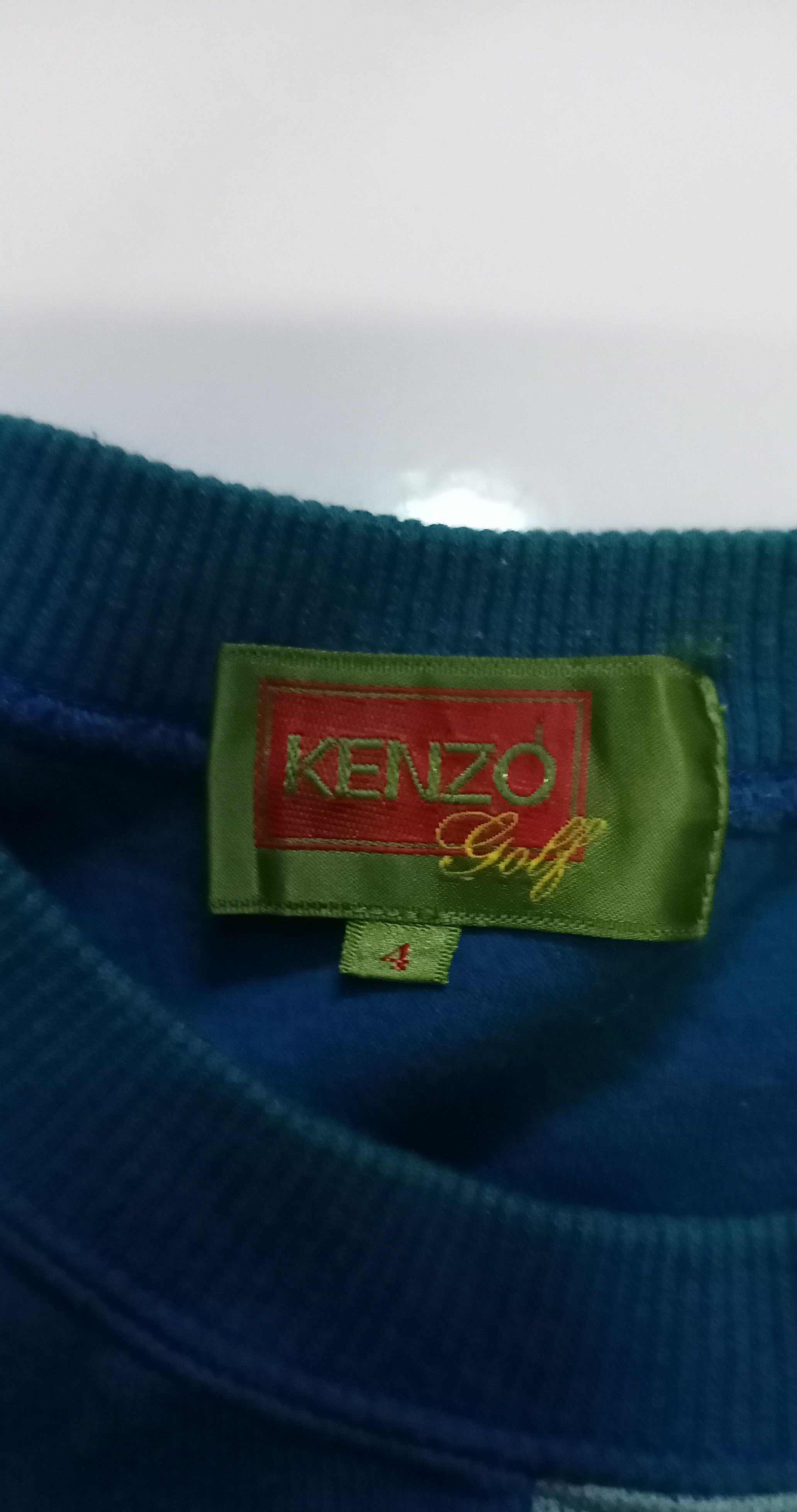 Kenzo Kenzo Paris Golf Big Logo Sweatshirt Size US L / EU 52-54 / 3 - 8 Thumbnail