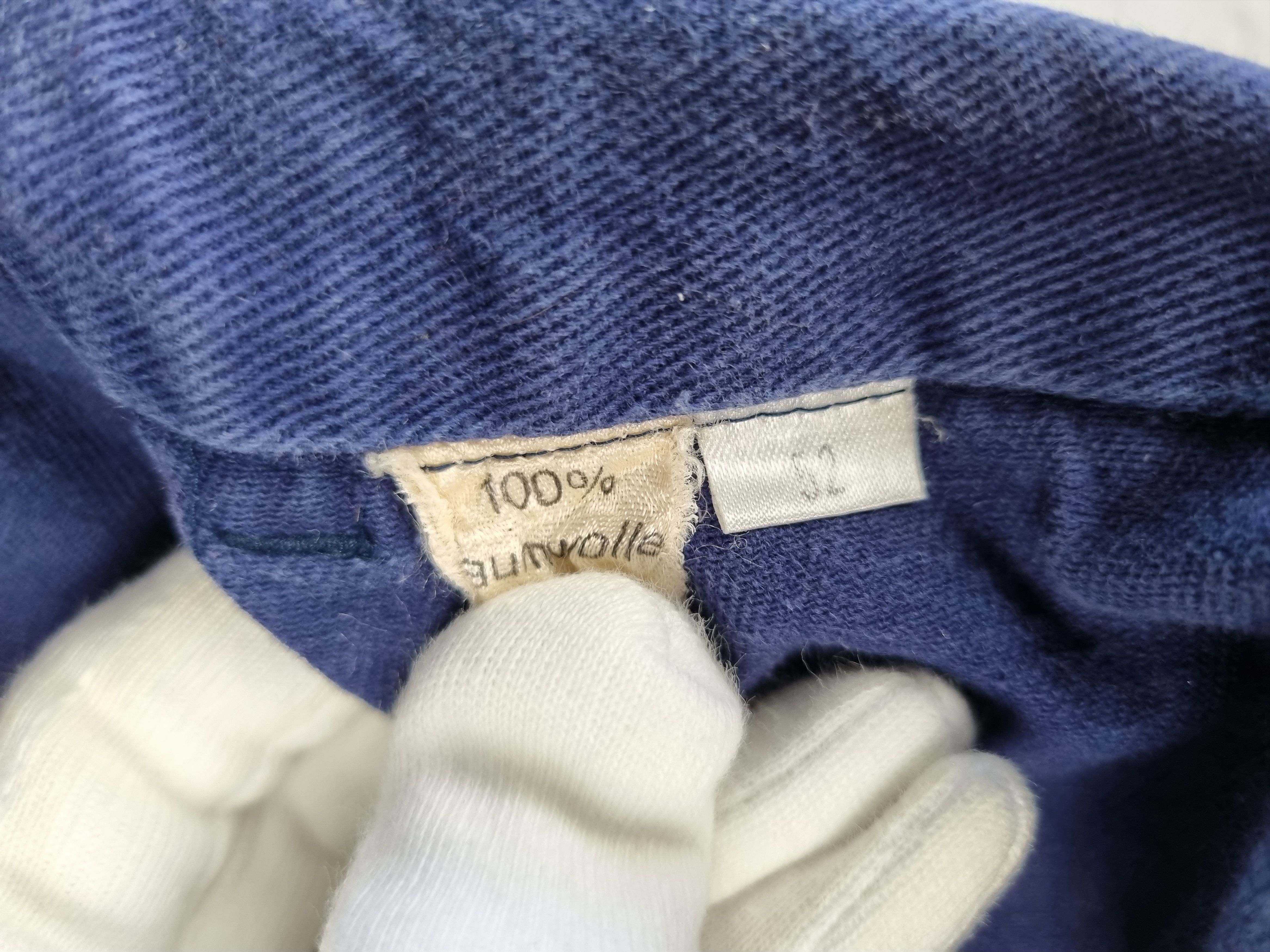 Le Laboureur × Vetra × Vintage 70s French Workers Dirty Distressed Faded Satined Pant Size US 34 / EU 50 - 12 Thumbnail