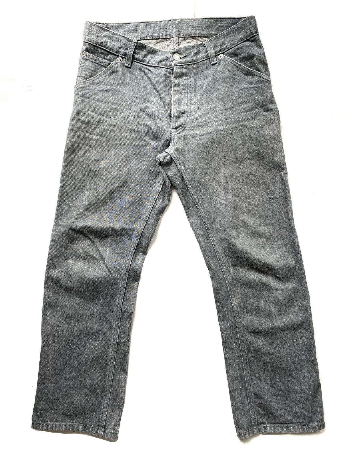 Helmut Lang Helmut Lang Archive oblique pockets Classic Raw Denim Size US 30 / EU 46 - 2 Thumbnail