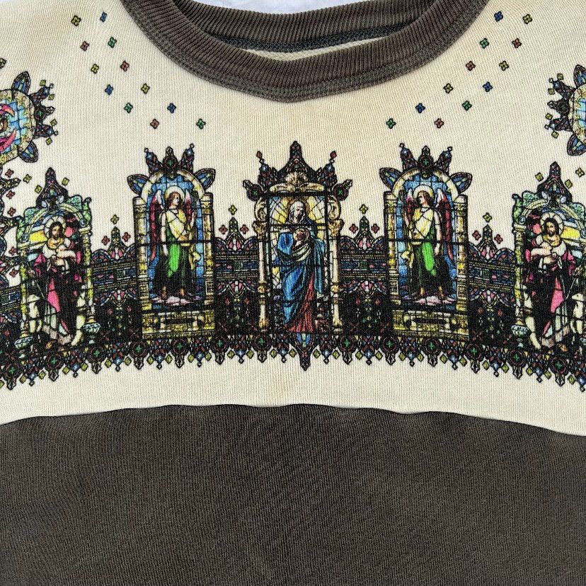 Saint Michael Saint Michael stained glass crewneck sweatshirt Size US L / EU 52-54 / 3 - 3 Thumbnail