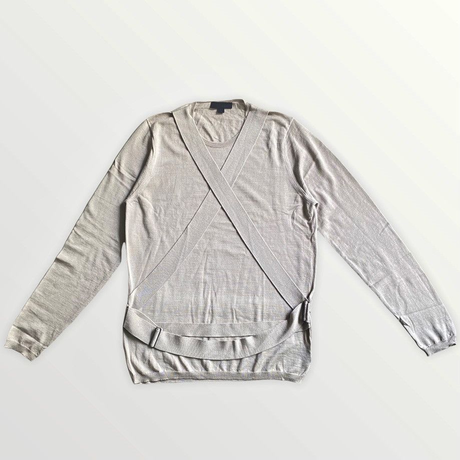 Burberry Prorsum Archive SS10 Bondage Merino Silk Sweater Christopher Bailey Size US L / EU 52-54 / 3 - 2 Thumbnail
